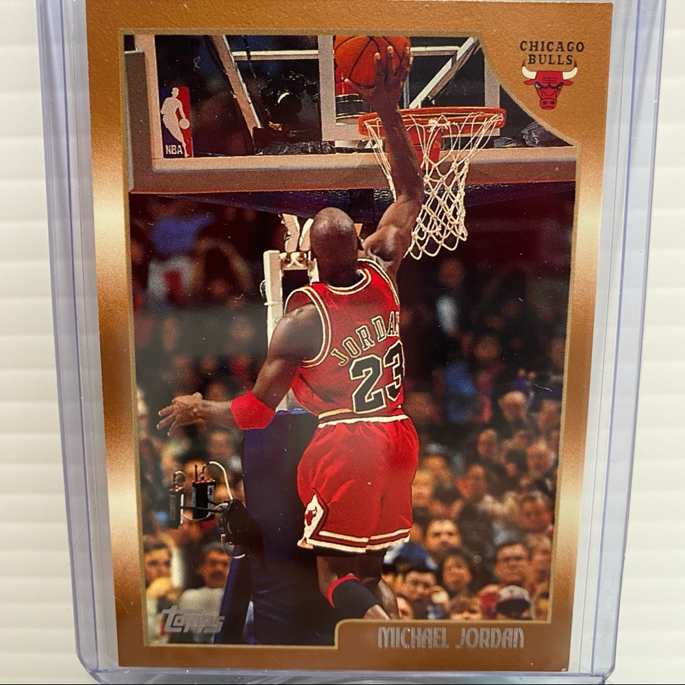 1998 98-99 Topps Michael Jordan #77, MJ, HOF,